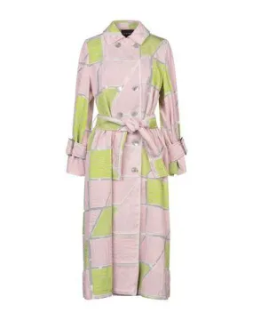 Emporio Armani Women Overcoat Pink 10 UK