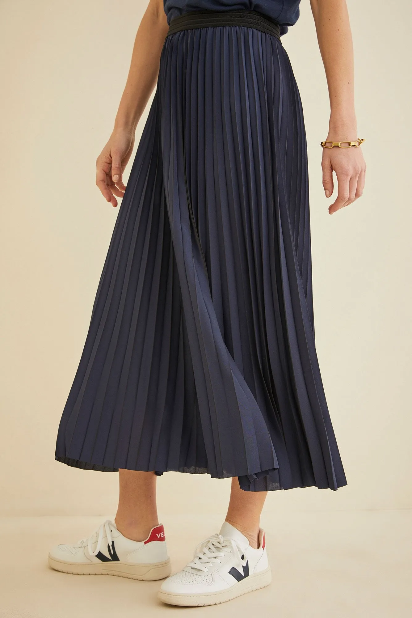 Eva Franco Emi Pleated Skirt