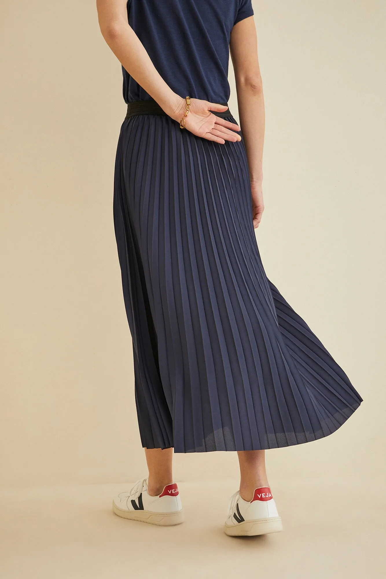 Eva Franco Emi Pleated Skirt