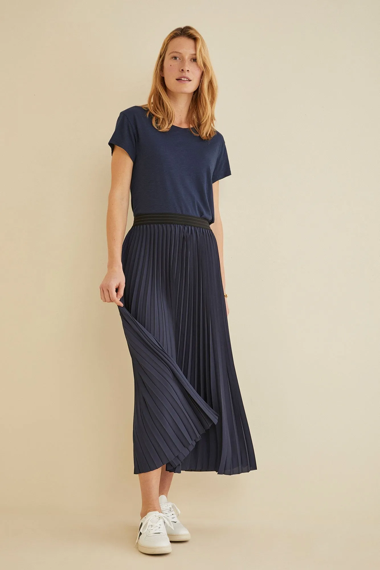 Eva Franco Emi Pleated Skirt