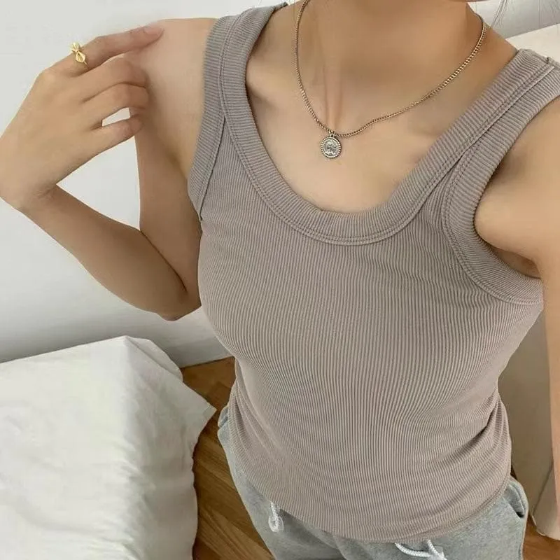 Fleece Thickened Tank Top