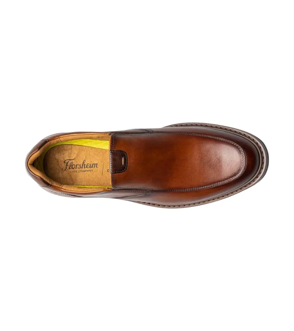 Florsheim Men's Norwalk Moc Toe Slip On Cognac