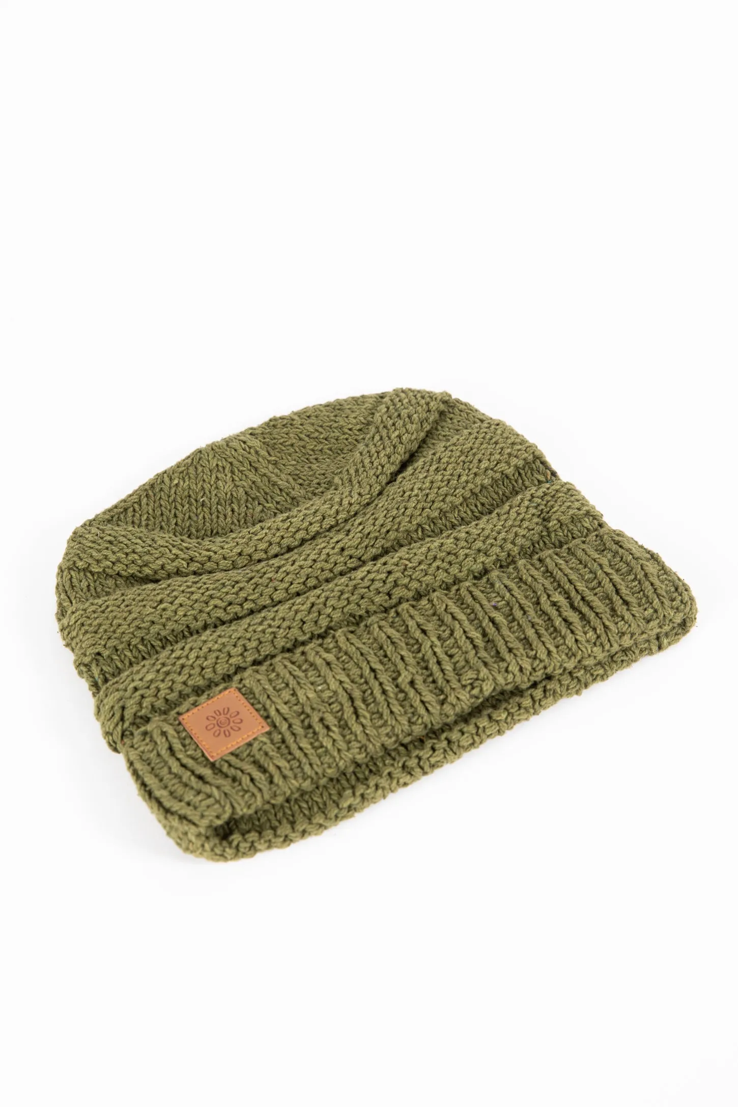 Fold Over Cotton Beanie