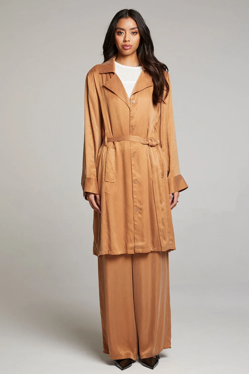 Ford Toffee Trench Coat