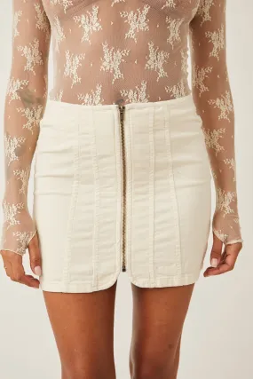 Free People Layla Cord Mini Skirt