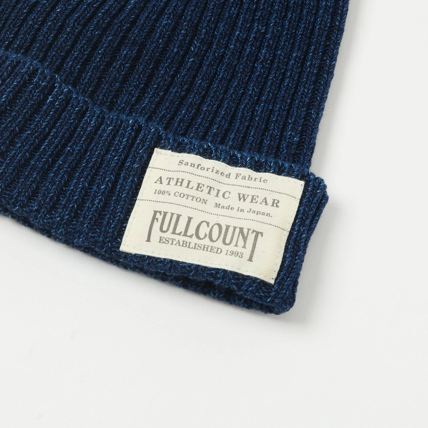 Full Count 6817 Rib Watch Cap - Indigo