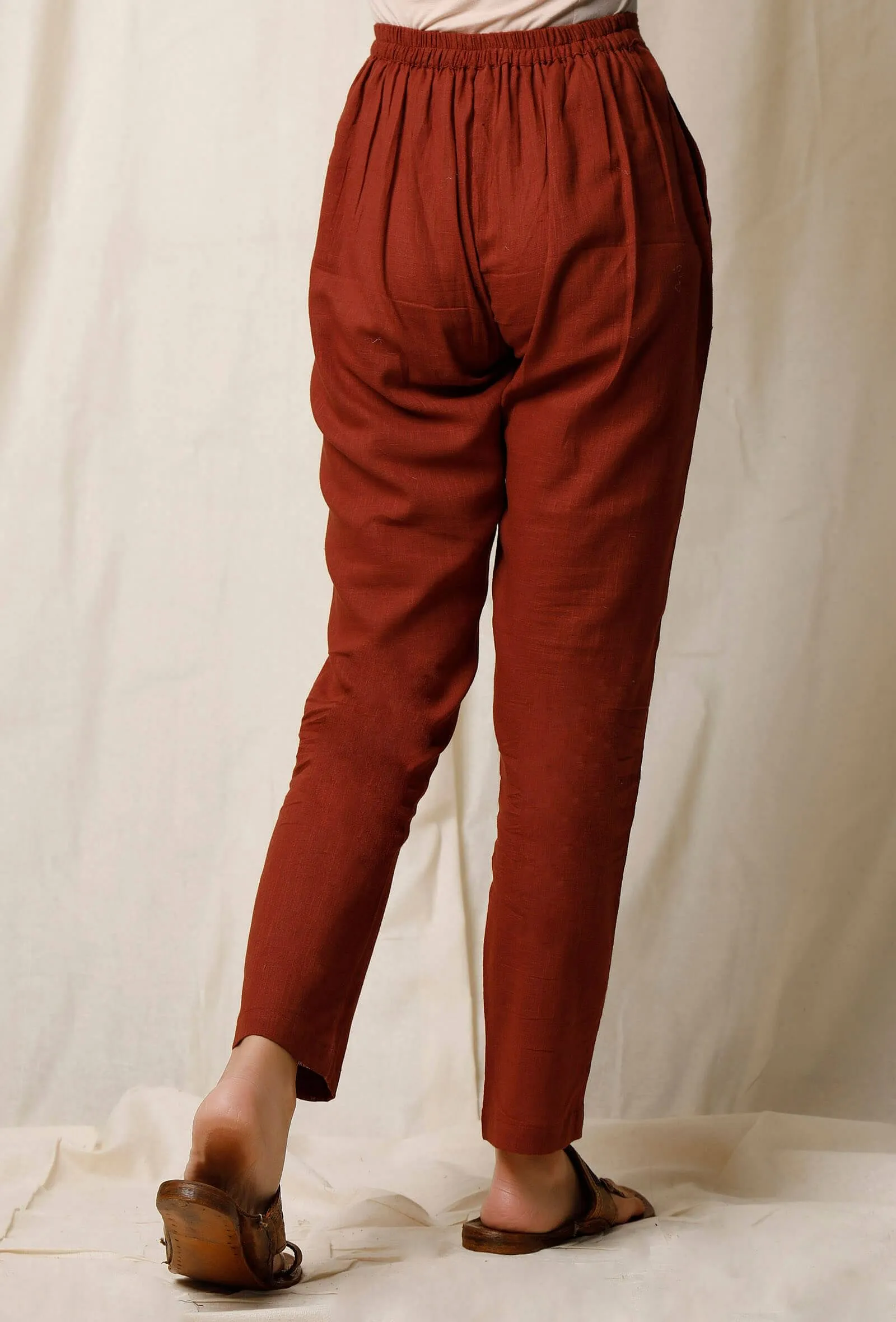 Gerua Cotton Slub Pants