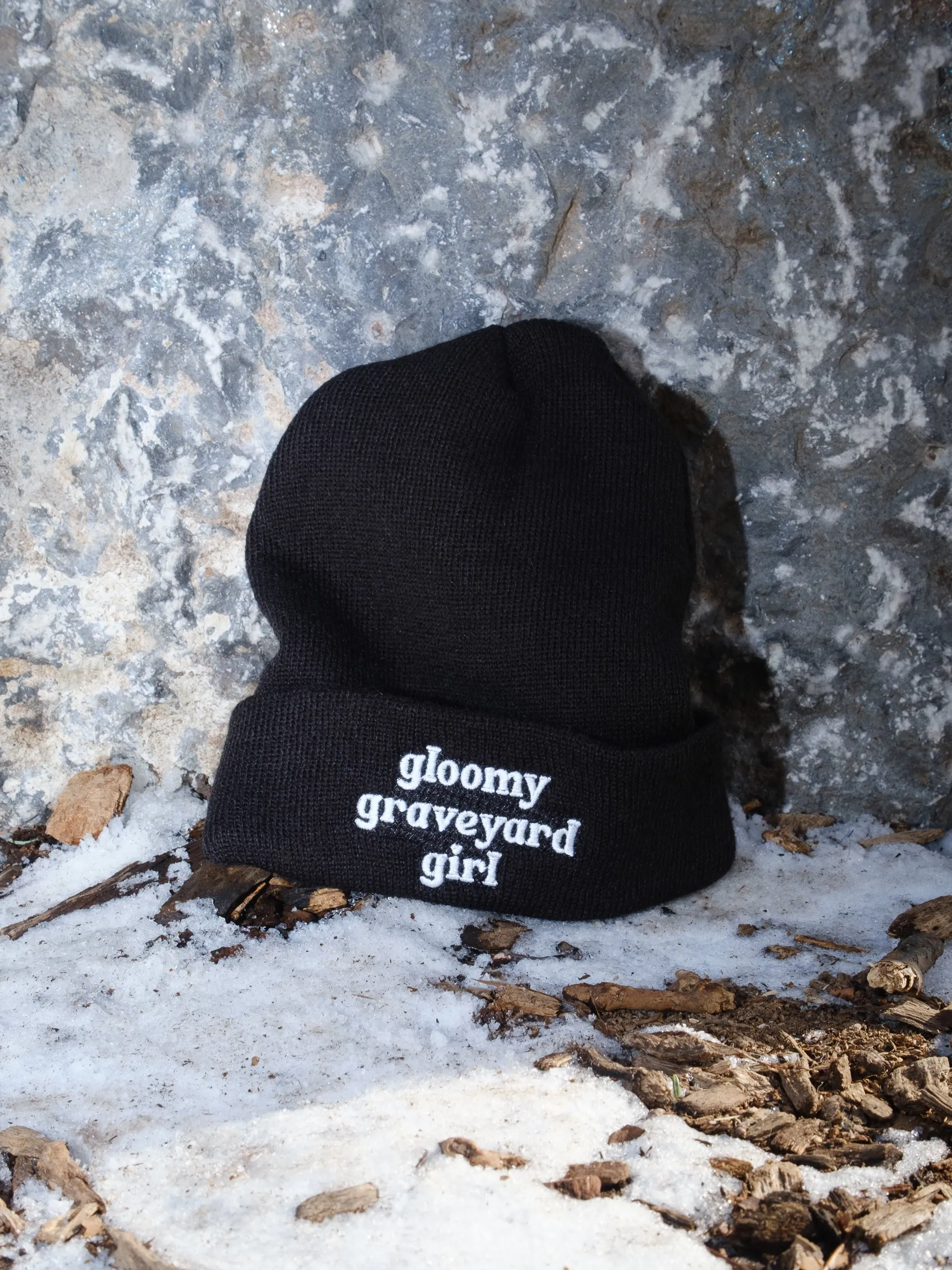 Gloomy Graveyard Girl Beanie