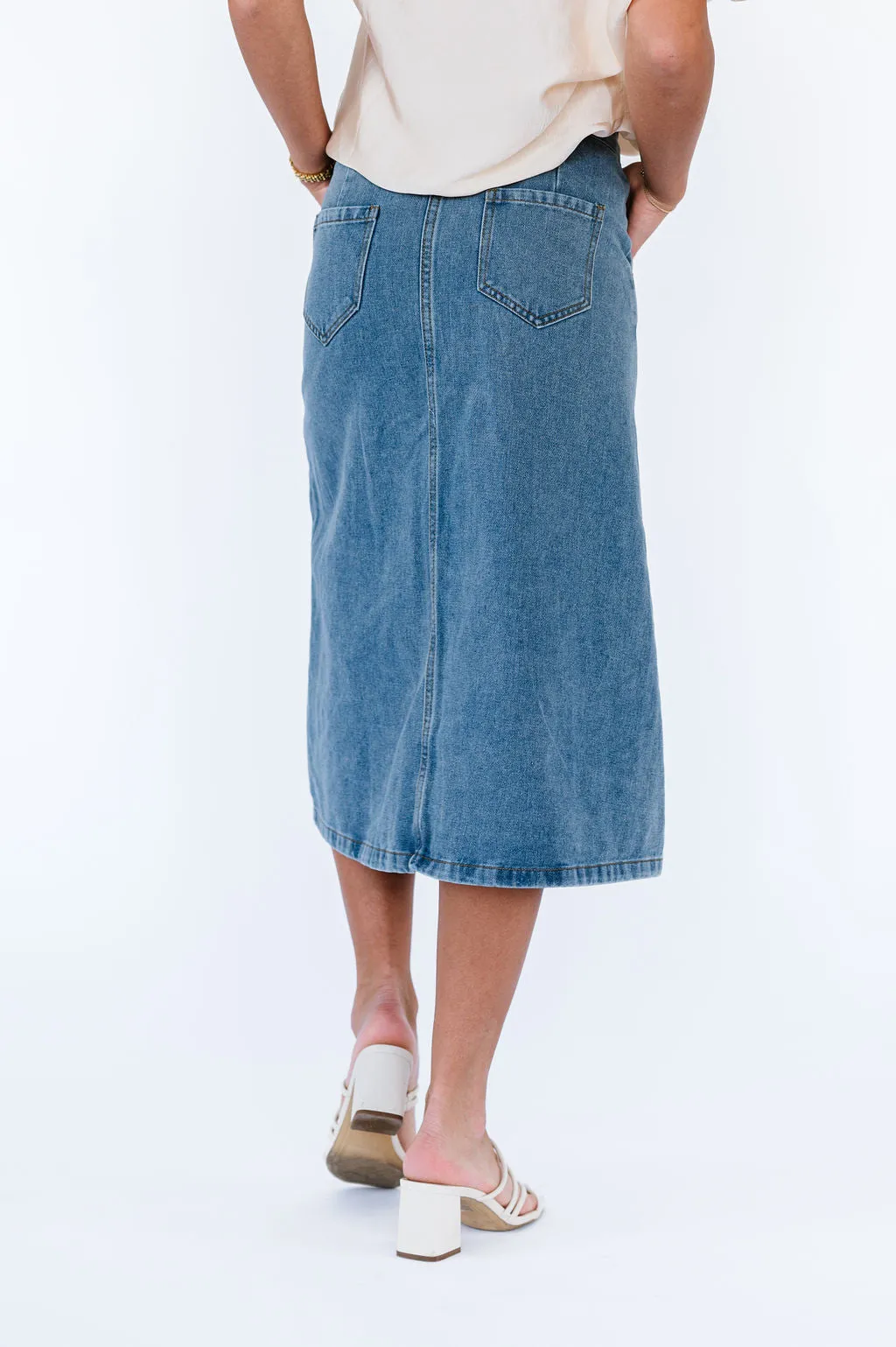 Harriet Denim Skirt