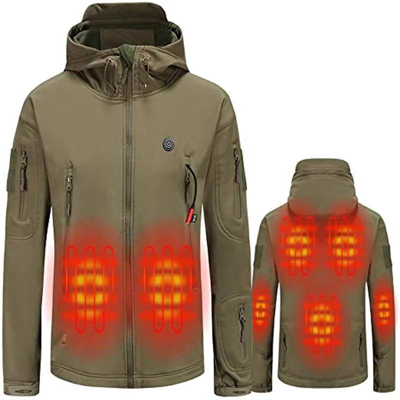 Heated Parka Jacket