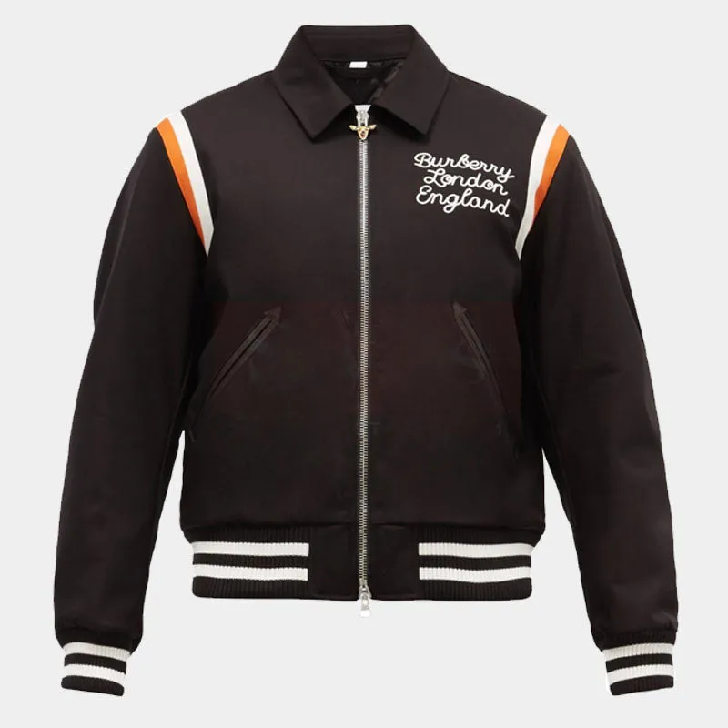 High Quality Rfx Best Letterman Epping Embroidered Cotton Leather Varsity Jacket