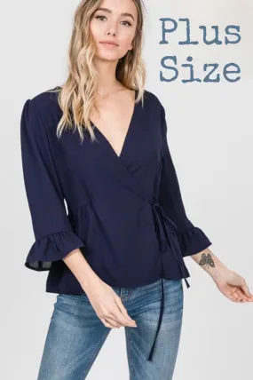 Innocent in Navy-PLUS SIZE