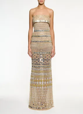 Iridescent Tribal Dress