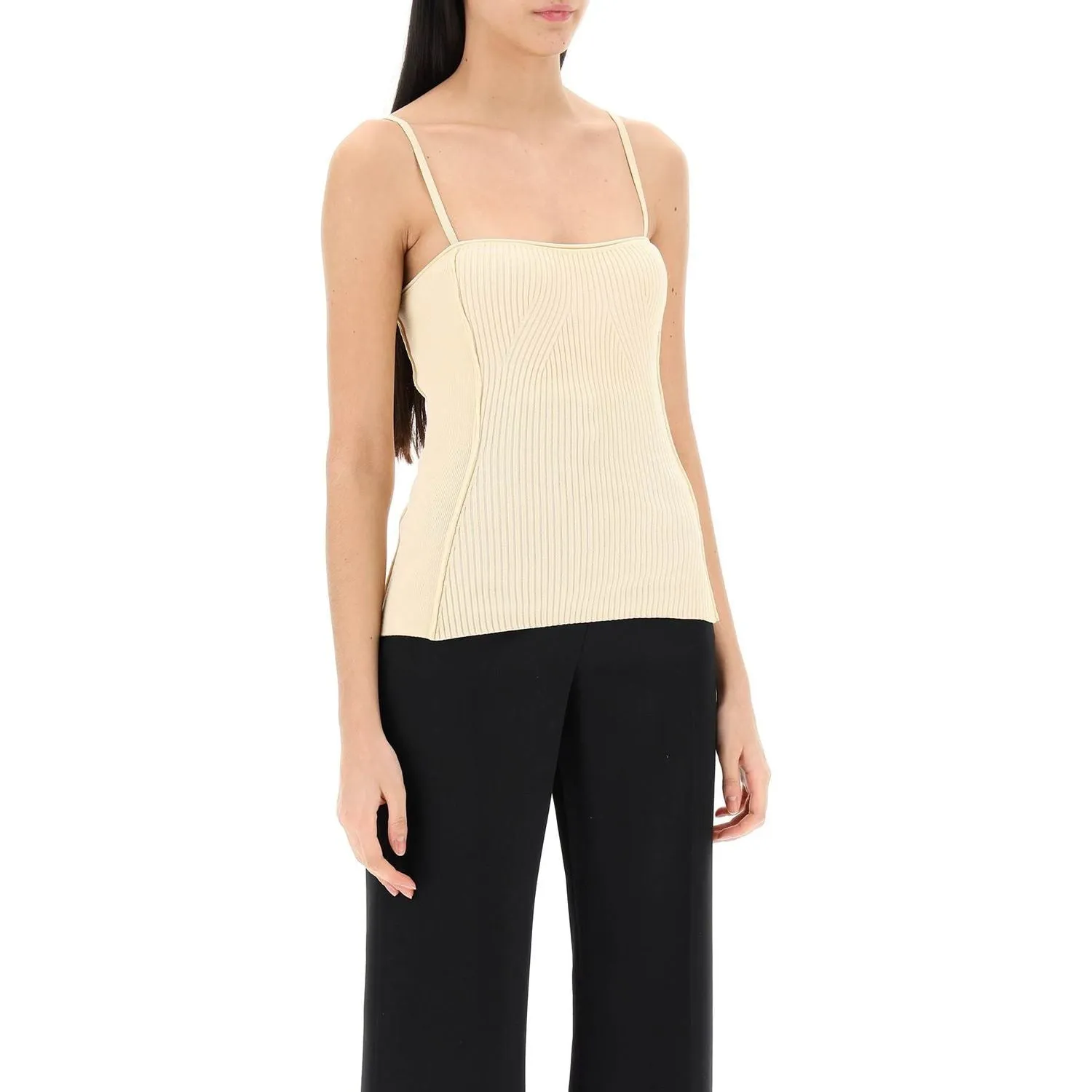 Jacquemus le haut sierra knitted top