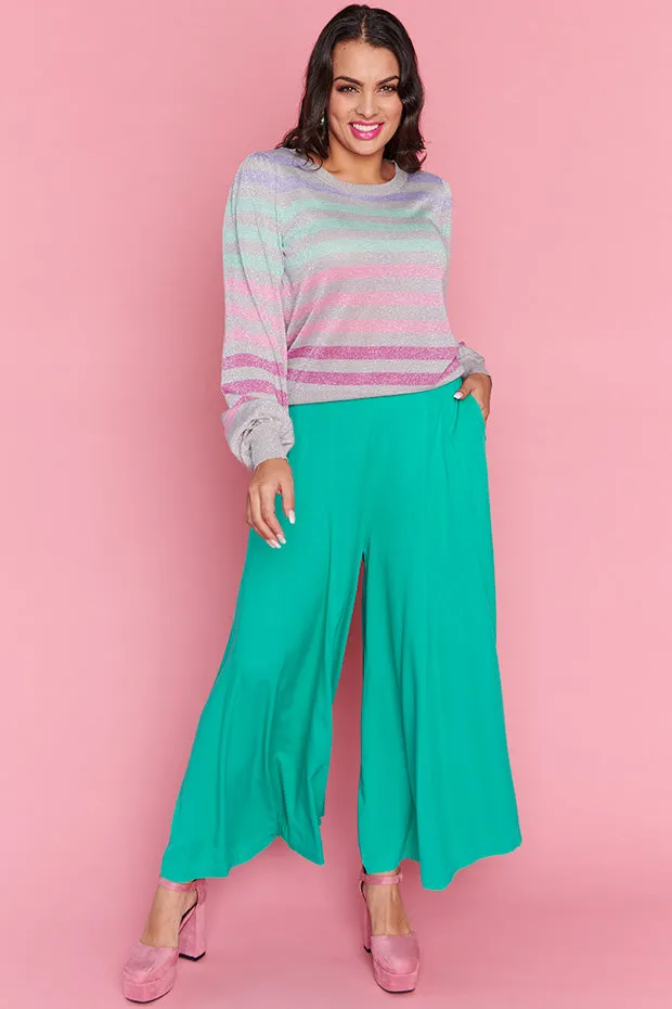 Janet Teal Pants