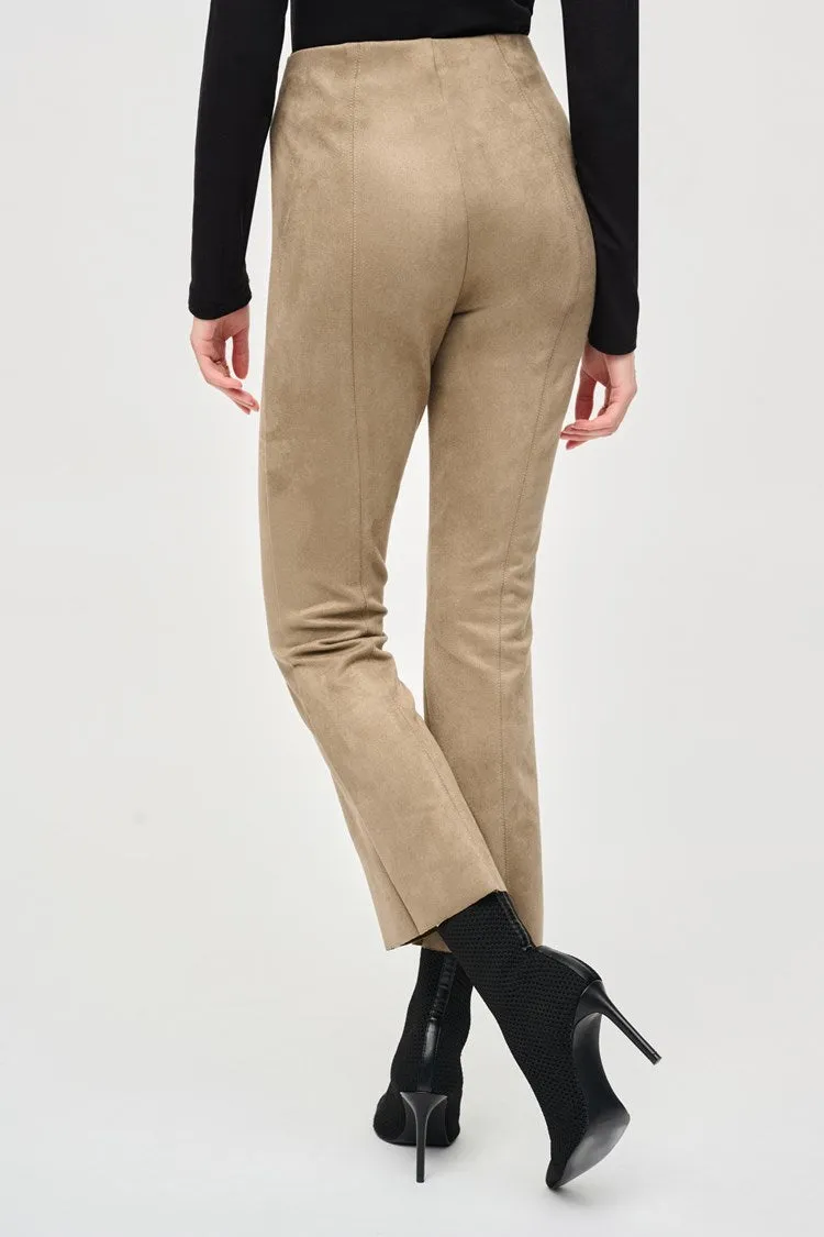 JOSEPH RIBKOFF | Scuba Suede Flared Pants 243178