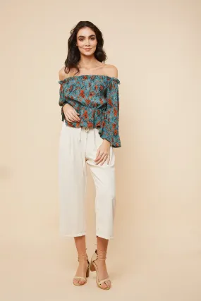 Jungle Fever Off Shoulder Top