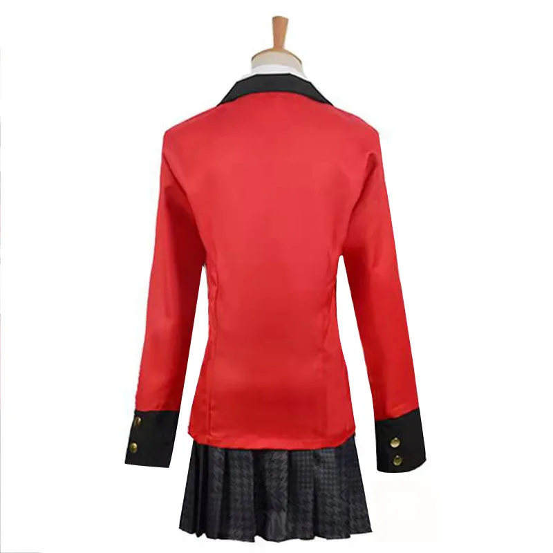 Kakegurui Compulsive Gambler Yumeko Jabami Halloween Cosplay Costume