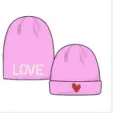 Kerri Rosenthal - Love Cashmere Beanie in Pop Pink