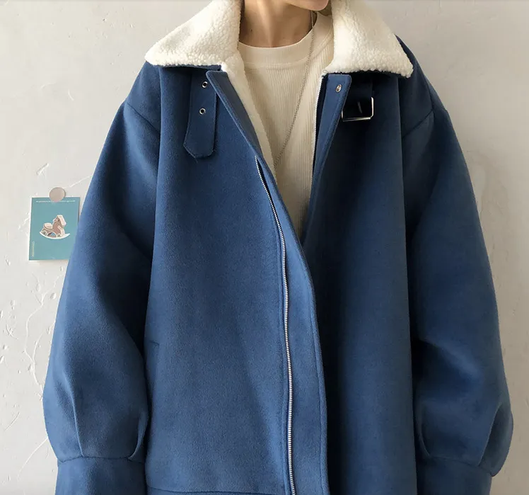 [Korean Style] 4 Colors Batt Cotton Jackets