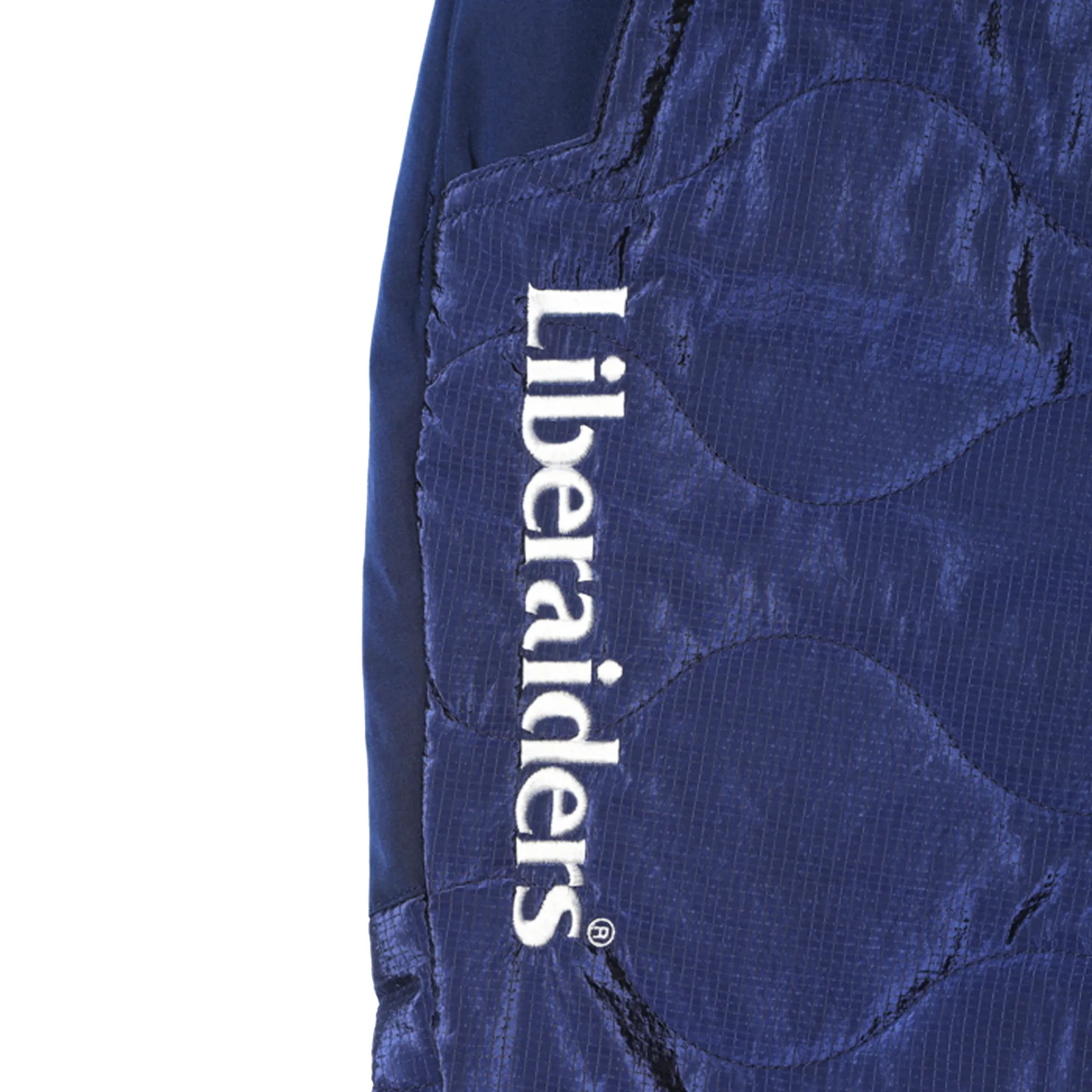 Liberaiders Quilted Ripstop Nylon Pants Navy