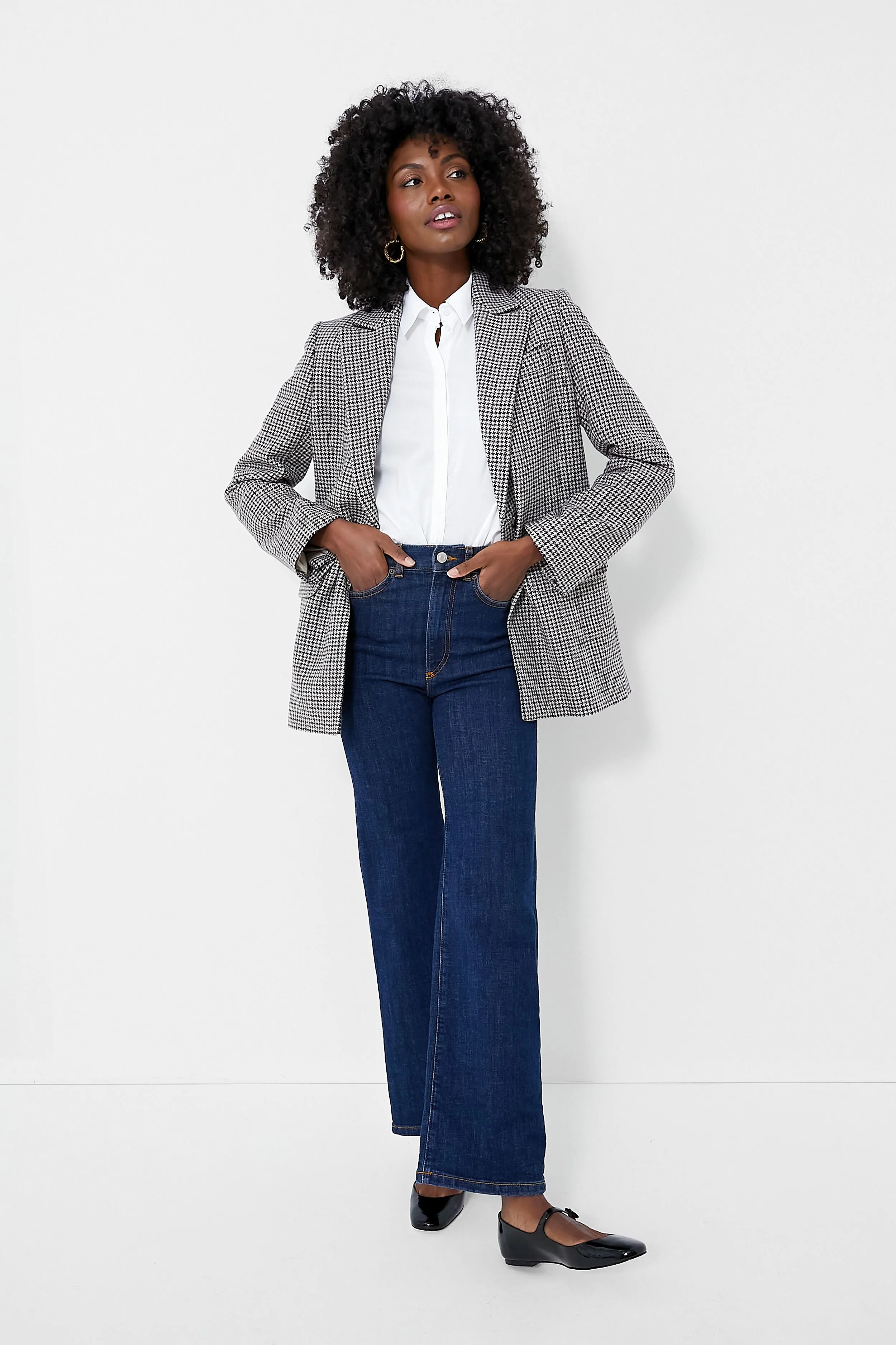 Light Fawn Patrisse Tailored Jacket