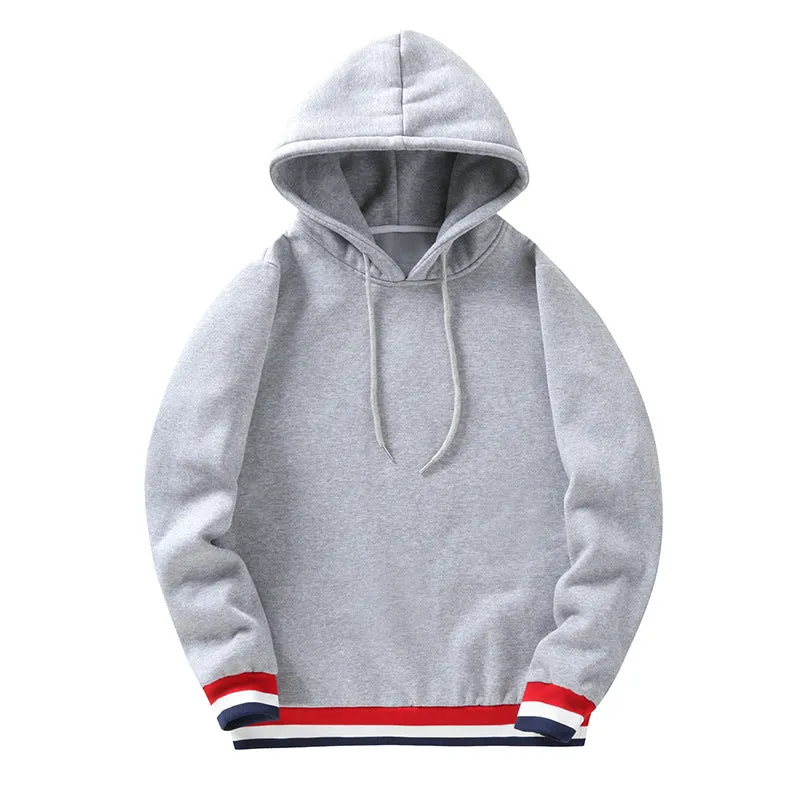 Men Sports Hooded Sweater Coat