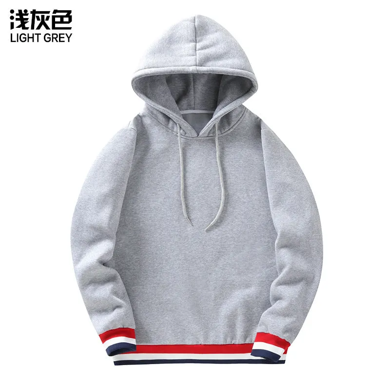 Men Sports Hooded Sweater Coat