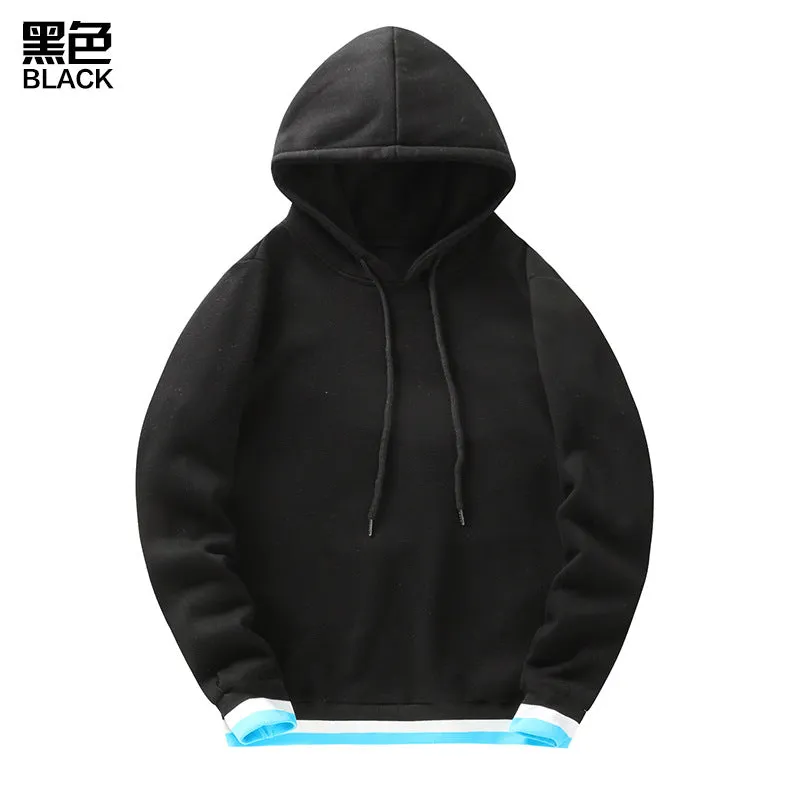 Men Sports Hooded Sweater Coat