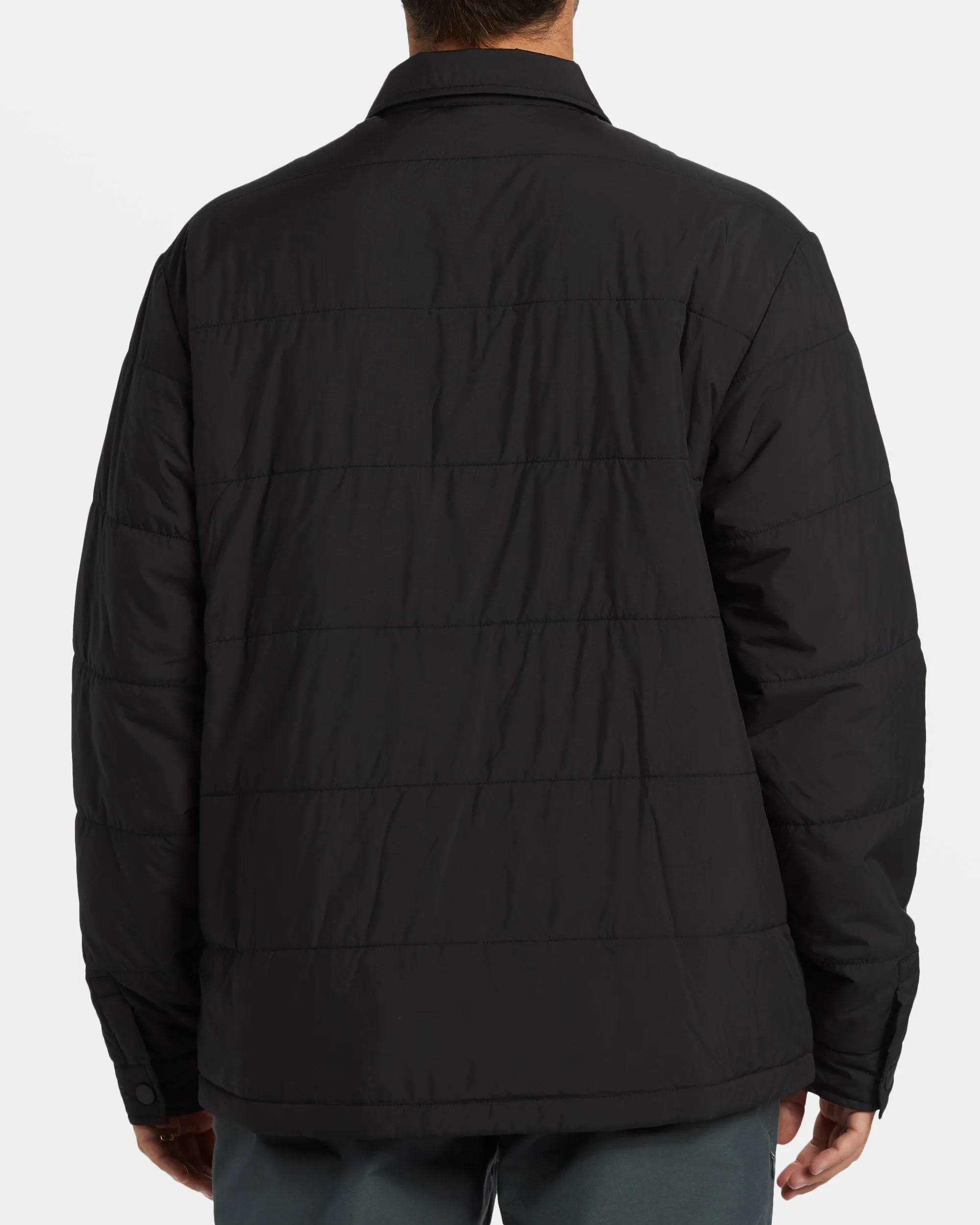 Montana Buttoned Jacket - Black