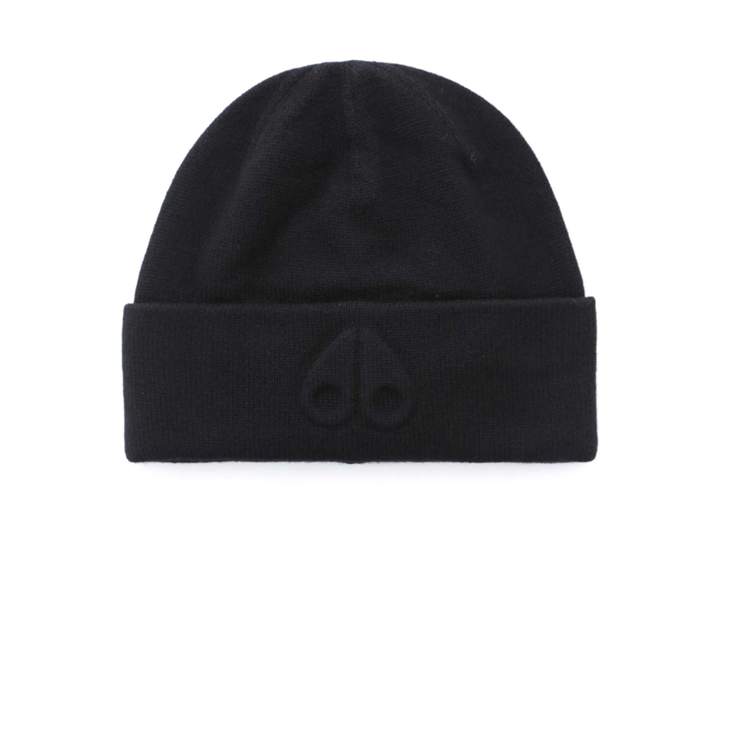 Moose Knuckles Wolcott Toque Beanie Hat in Black