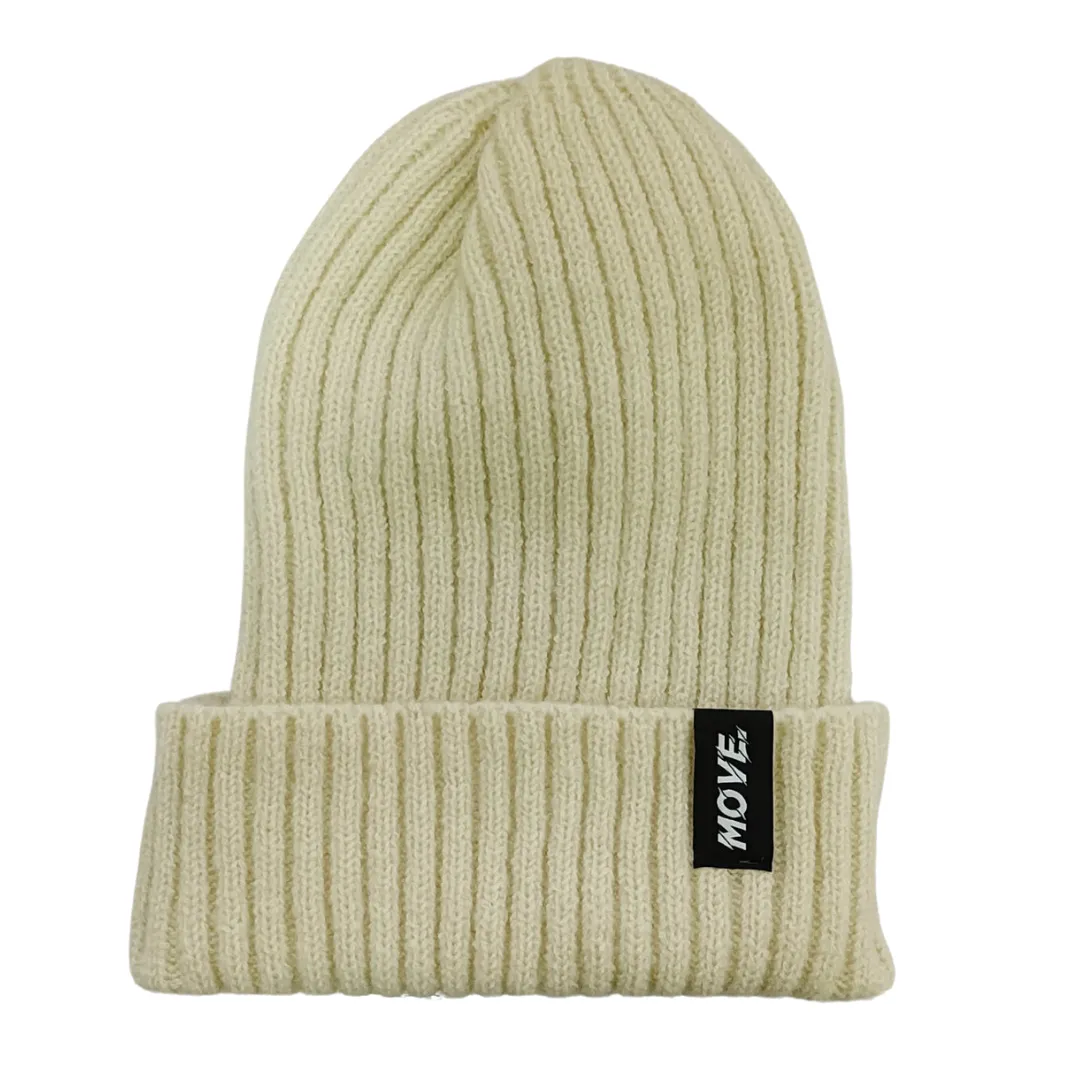 MOVE. Beanie - Cream