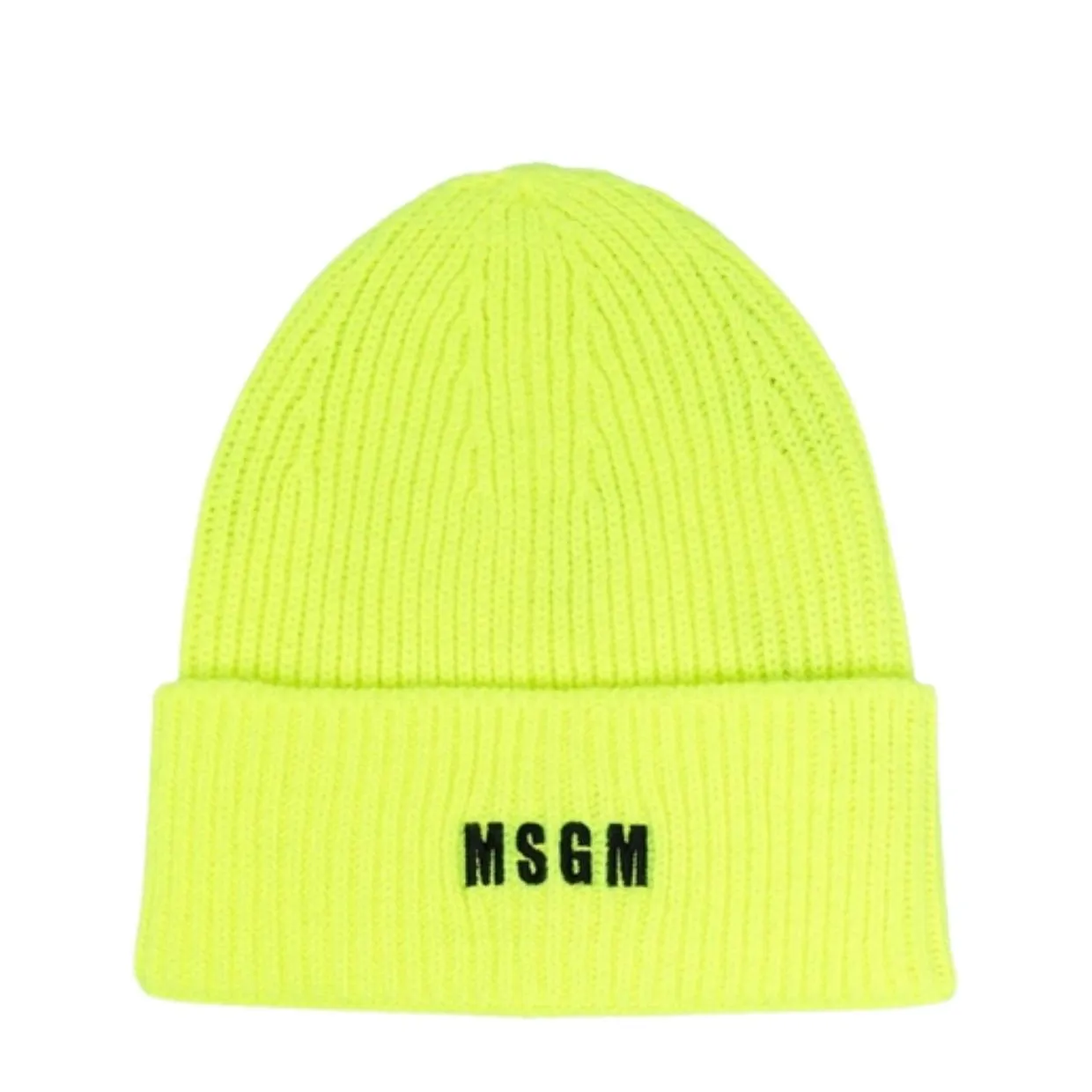 MSGM Logo Embroidered Beanie