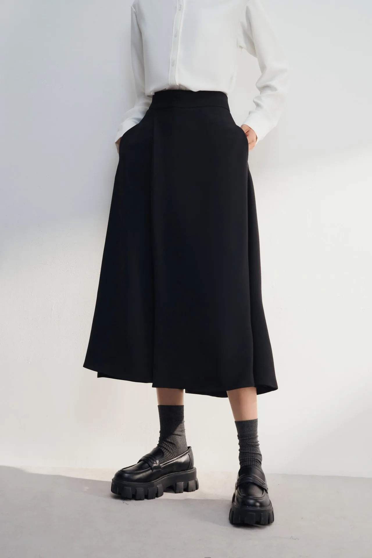 Multi-Way Stretch Culottes