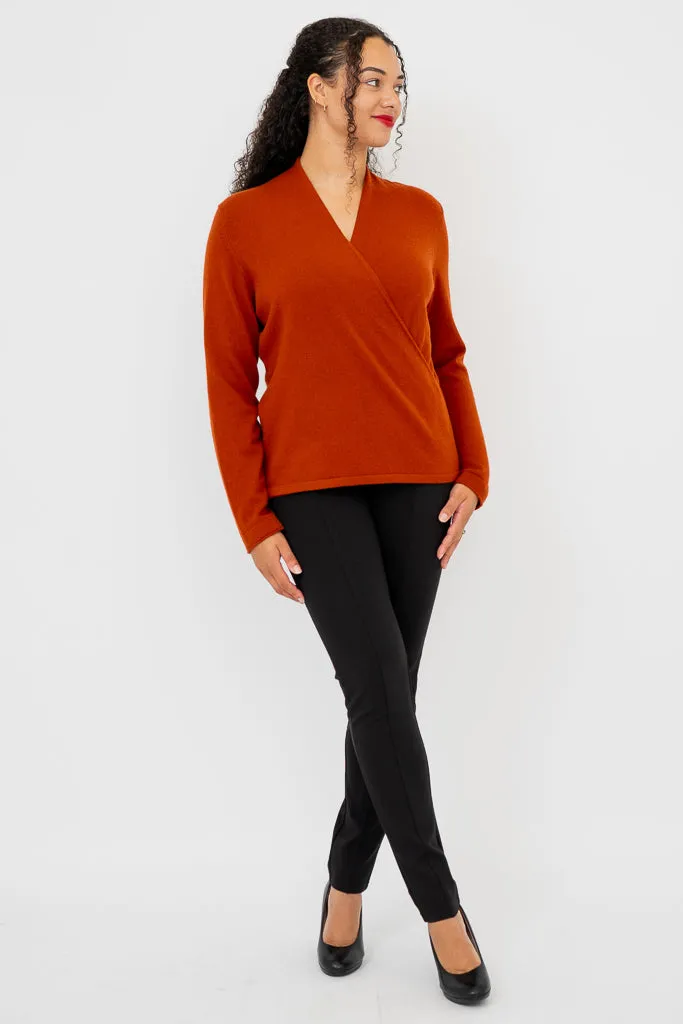 New York Sweater, Copper, Wool Cashmere