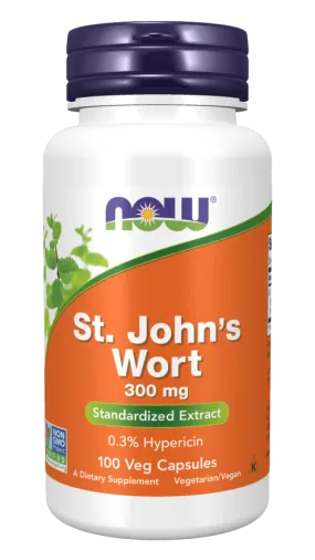 now foods St.John's Wort 300 mg Veg Capsules