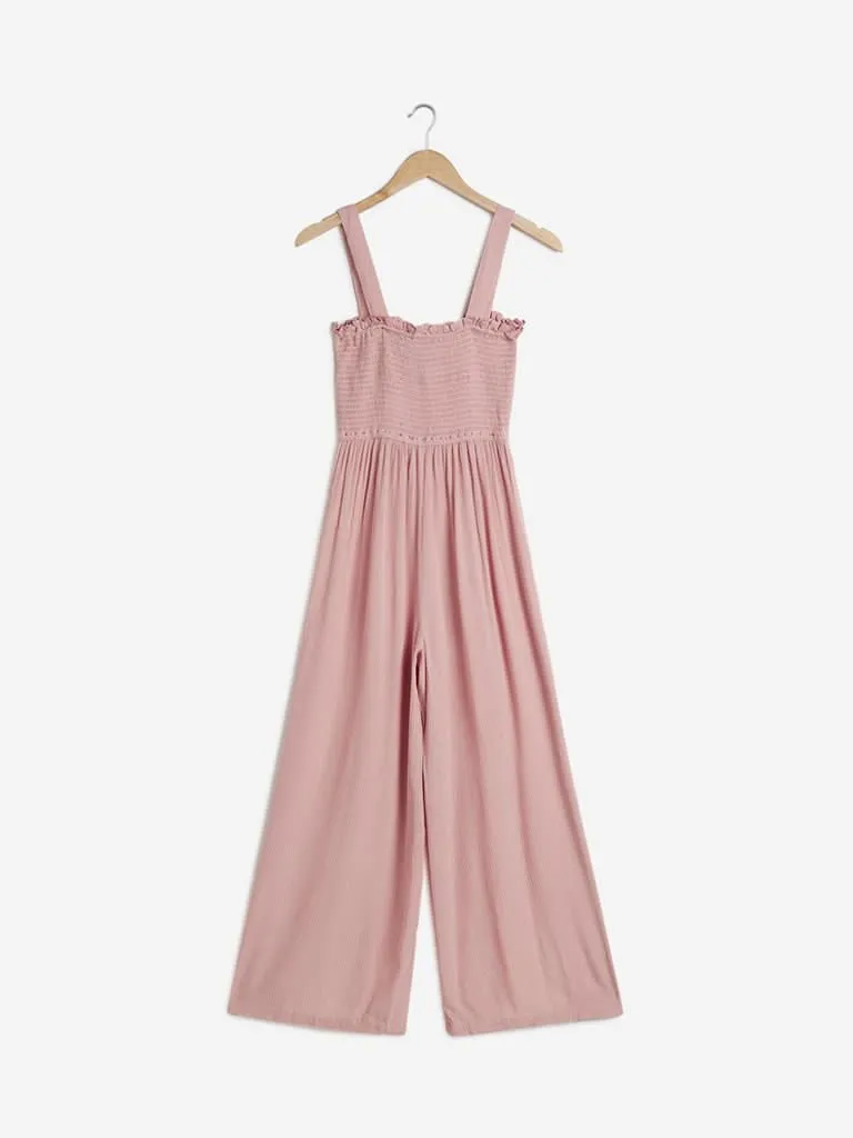 Nuon Light Pink Nerry Jumpsuit