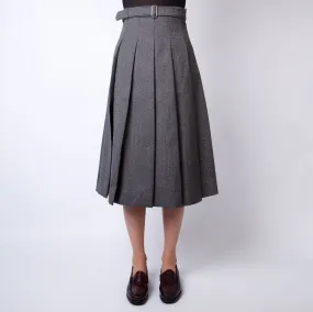 OFFICINE GENERALE SKIRT WKSKT150 DARK GREY