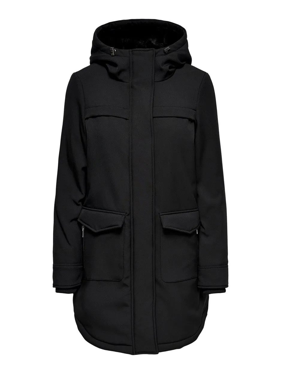 Onlmaastricht Parka Jacket Otw Noos - Zwart