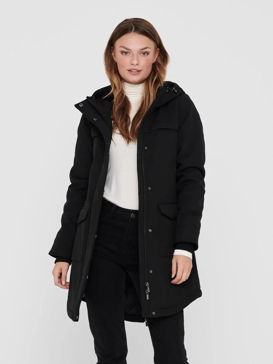 Onlmaastricht Parka Jacket Otw Noos - Zwart