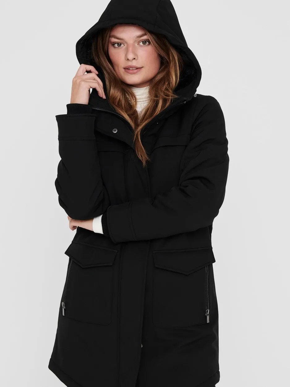 Onlmaastricht Parka Jacket Otw Noos - Zwart