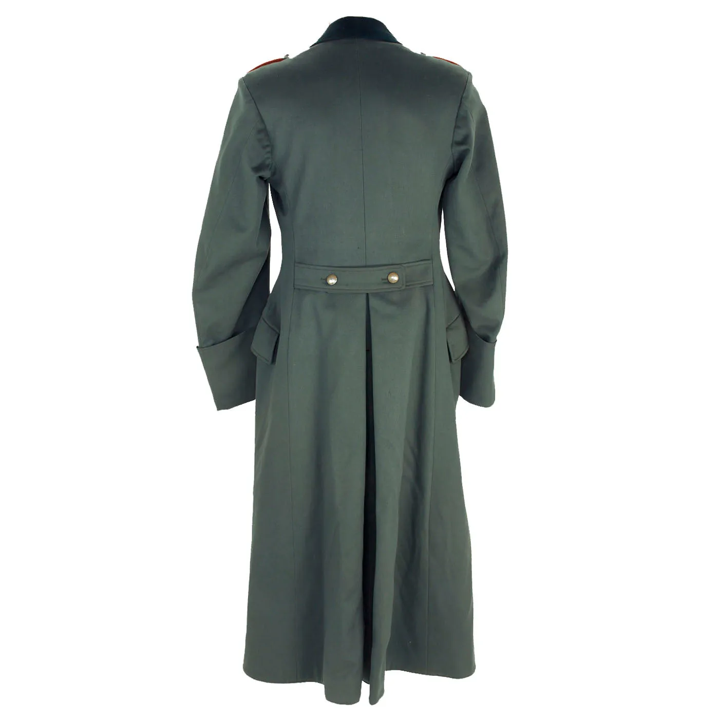 Original German WWII German Major der Feldgendarmerie Officer's M36 Wool Greatcoat