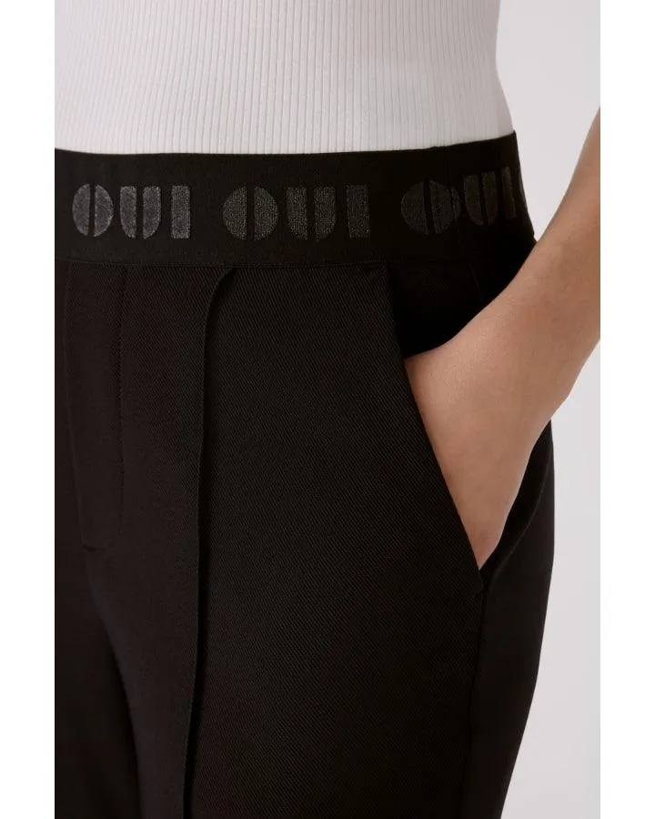 Oui Pull On Culotte Pant