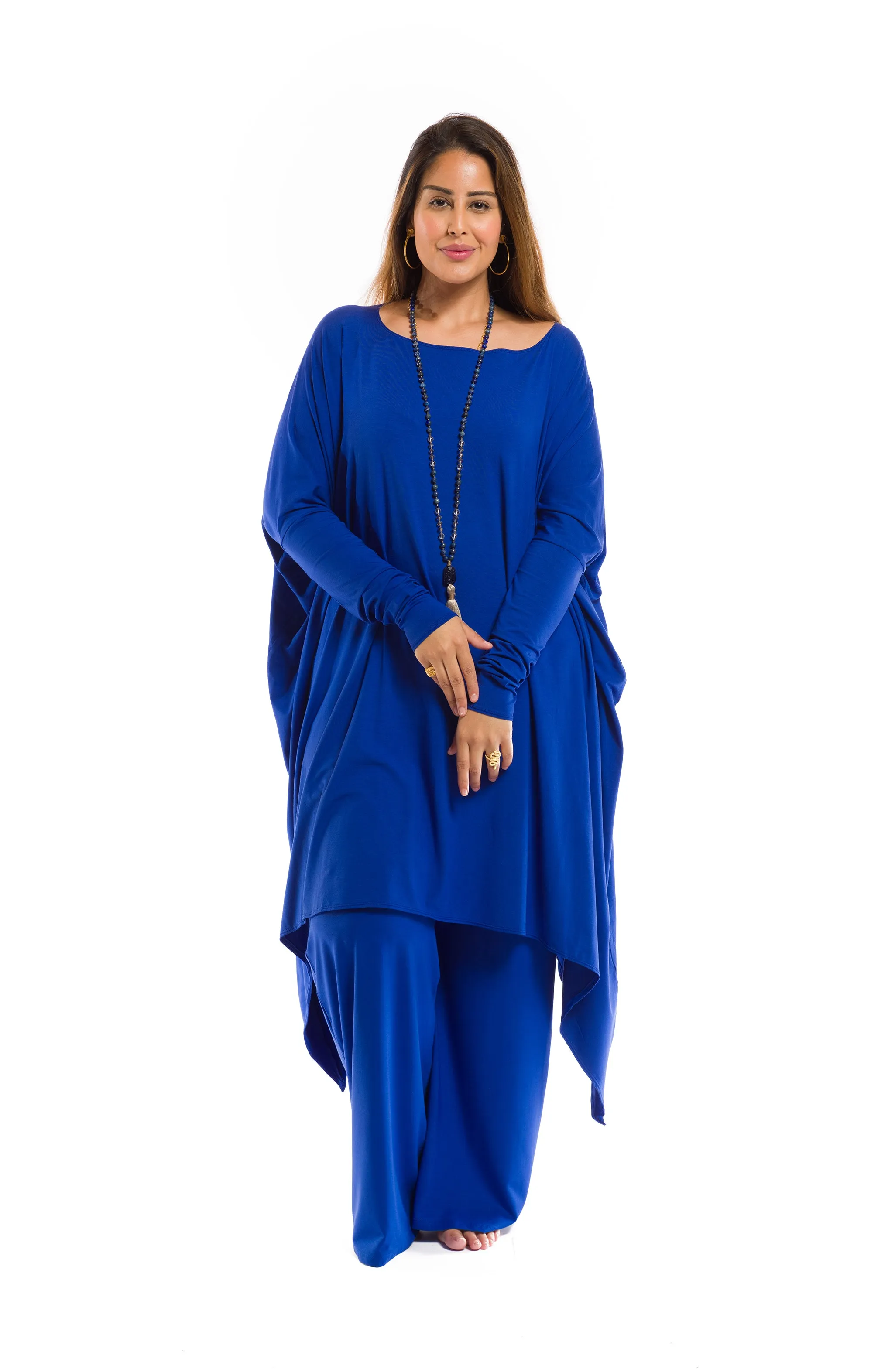 PALAZZO PANTS COBALT BLUE