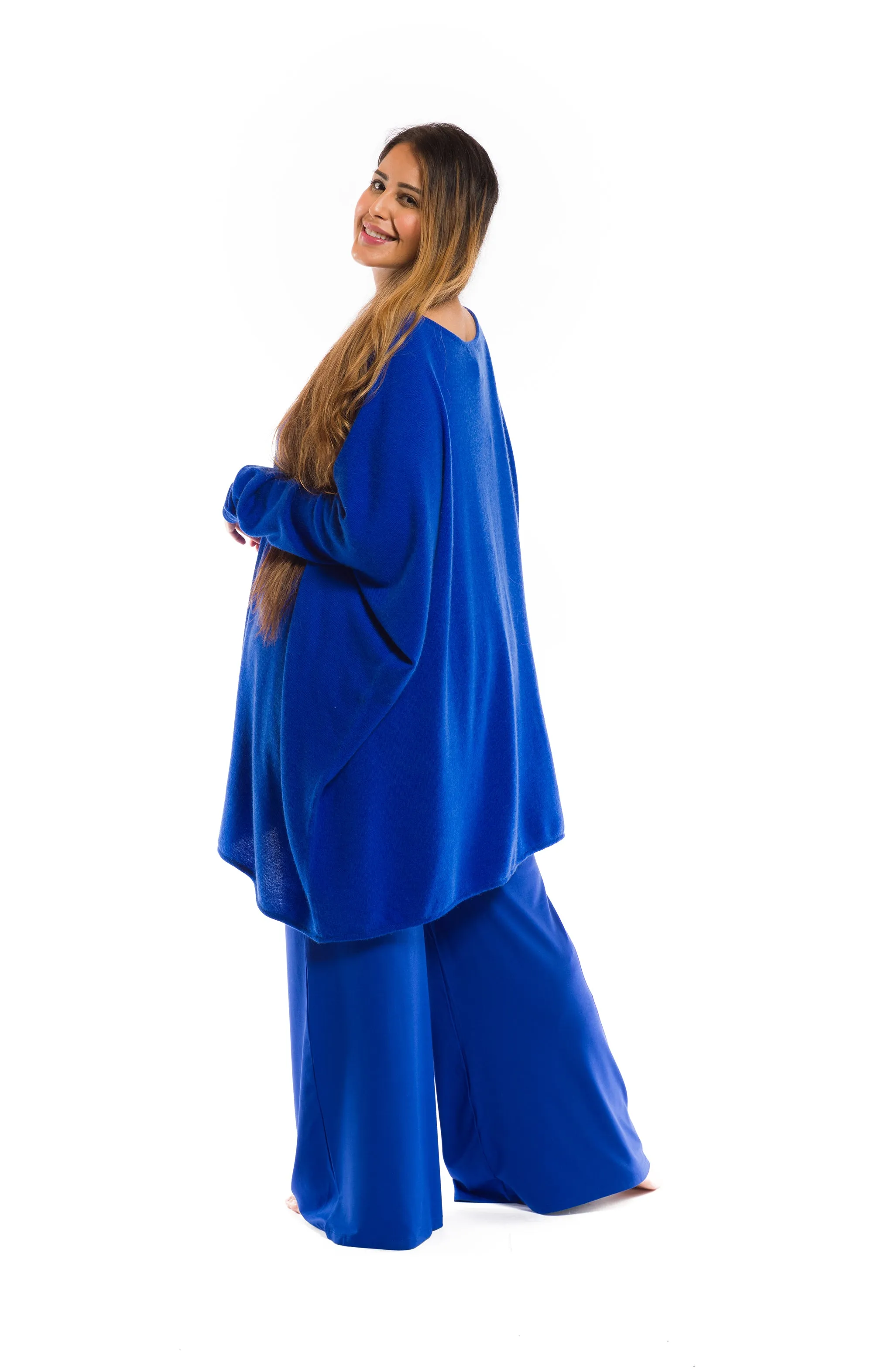 PALAZZO PANTS COBALT BLUE