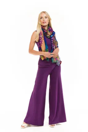 PALAZZO PANTS PURPLE