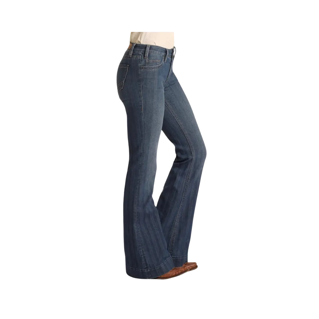 Panhandle Slim Rock & Roll Stretch Mid Rise Trouser Jeans