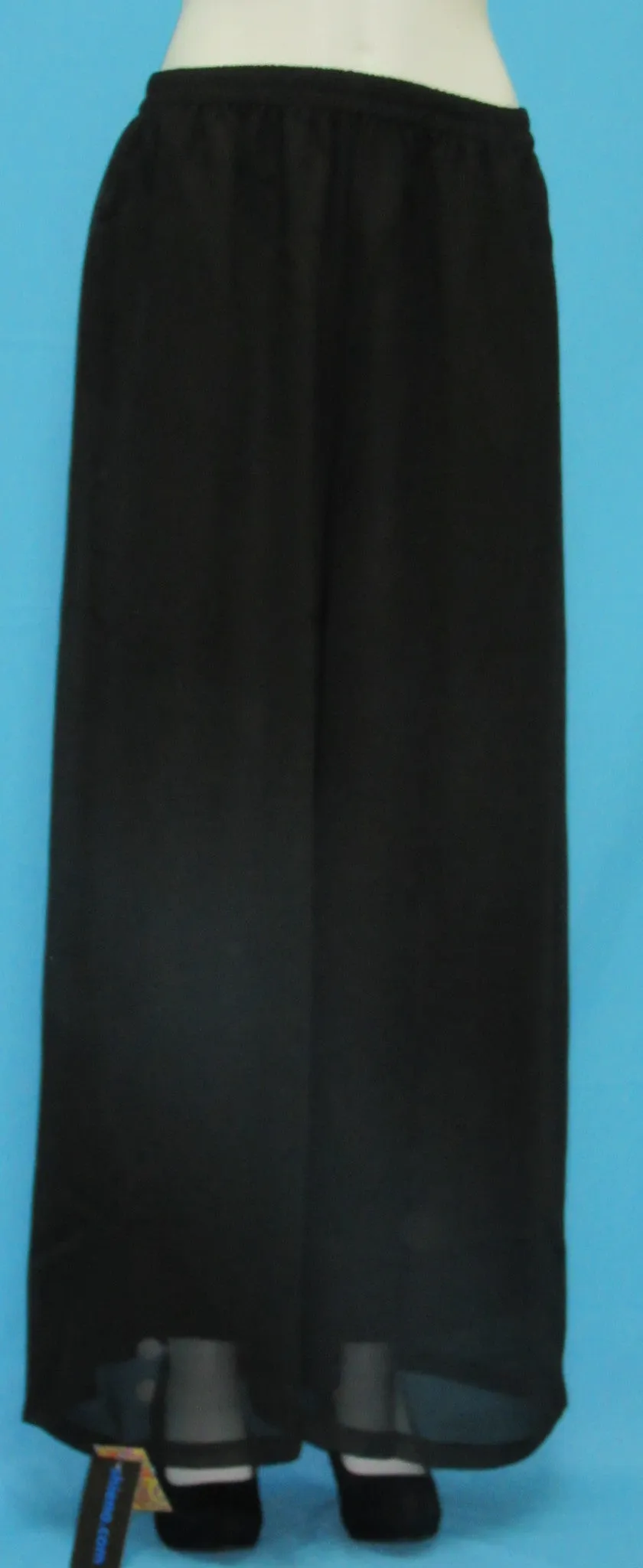 Pants 7132 Black Flair Bottom Plazo Sharara Ajar Pajama Pants Flared