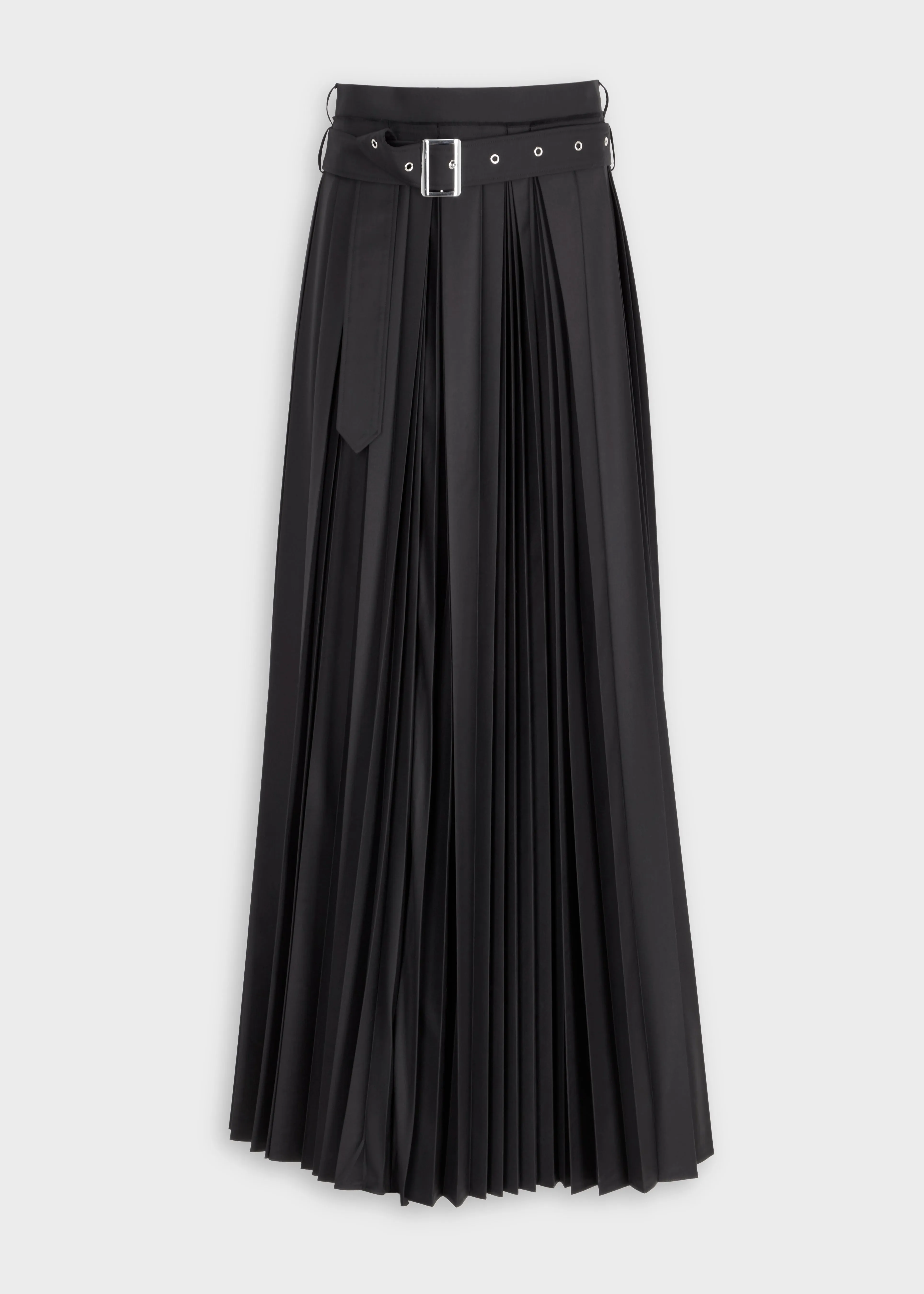 PD MAXI PLEATED SKIRT