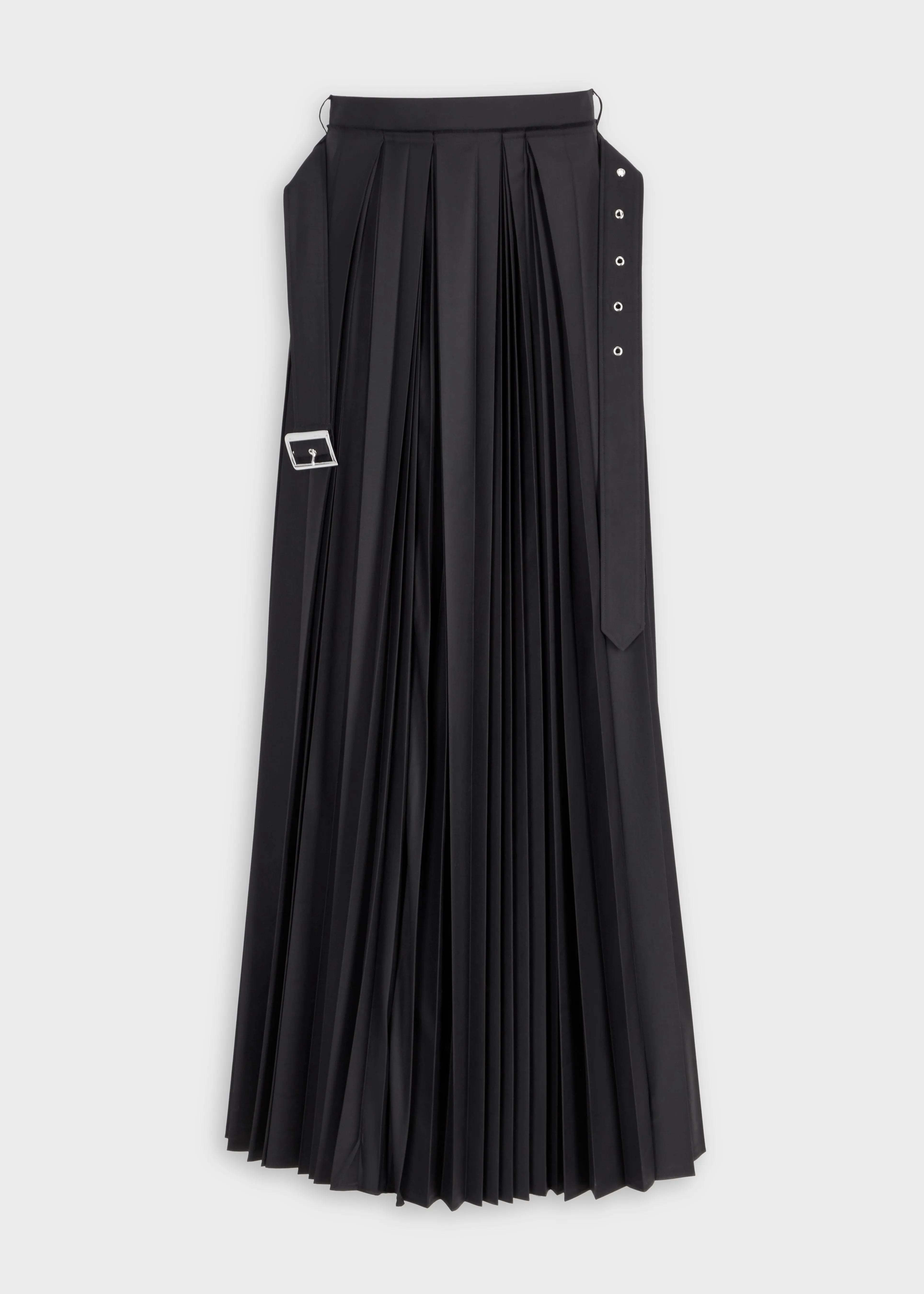 PD MAXI PLEATED SKIRT